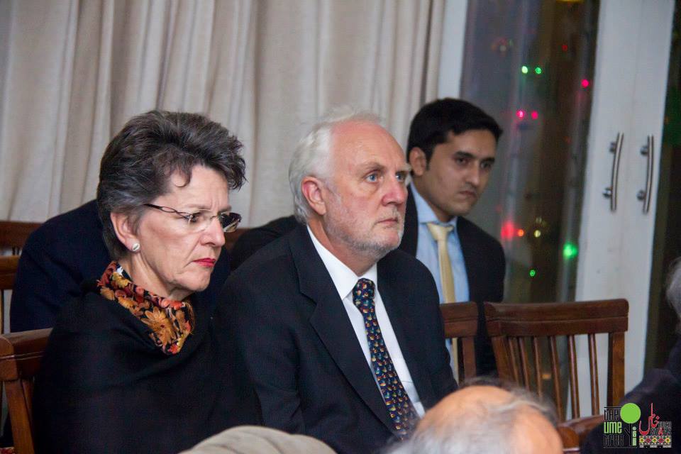 H.E Mr.Peter Heyward, Australian High Commissioner, during presentation on Sikh Heritage Of Pakistan at Kuch Khaas, Islamabad (Photo Credits: Riz Photography)