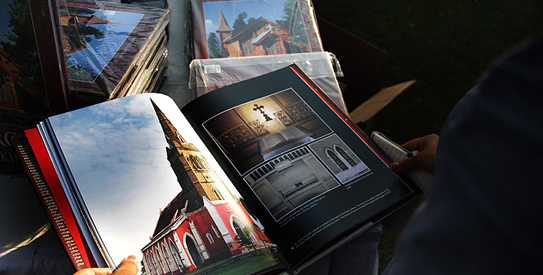A coffee table book, Churches of Pakistan, has 
been published by Constellation plus and 
will also be launched at the Frankfurt Book 
Fair in October.